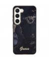 Guess GUHCS23MHTMRSK S23+ S916 black/black hardcase Golden Marble Collection