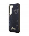 Guess GUHCS23MHTMRSK S23+ S916 black/black hardcase Golden Marble Collection
