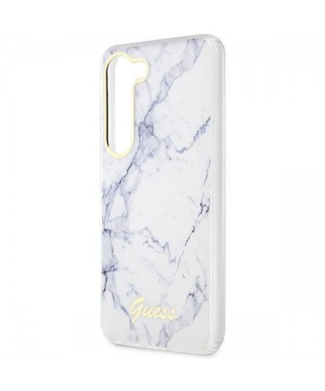 Guess GUHCS23MPCUMAH S23+ S916 white/white hardcase Marble