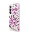 Guess GUHCS23SHCFWST S23 S911 white/white hardcase Flower Collection