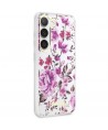 Guess GUHCS23SHCFWST S23 S911 white/white hardcase Flower Collection