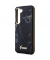 Guess GUHCS23SHTMRSK S23 S911 black/black hardcase Golden Marble Collection