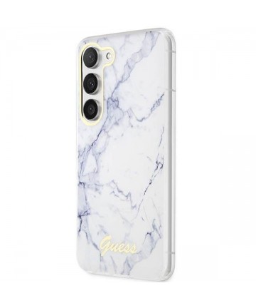 Guess GUHCS23SPCUMAH S23 S911 white/white hardcase Marble