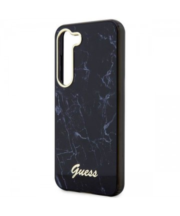 Guess GUHCS23SPCUMAK S23 S911 black/black hardcase Marble