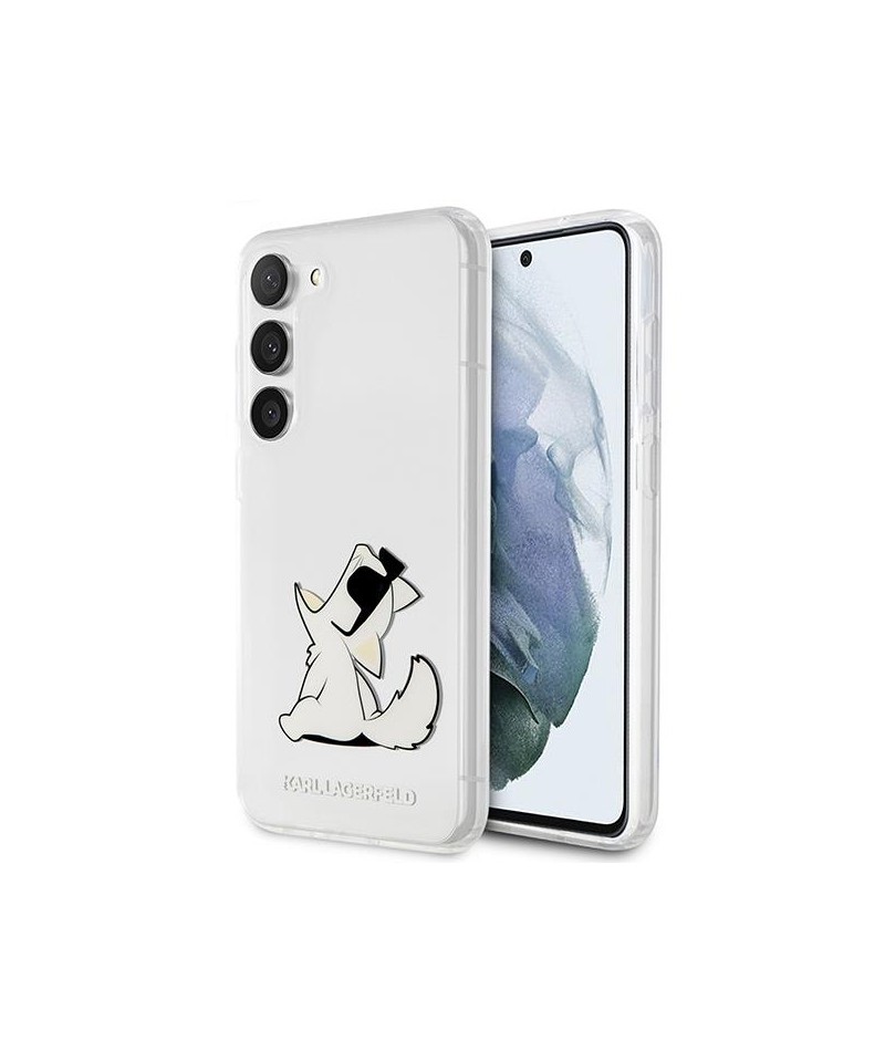 Karl Lagerfeld KLHCS23MCFNRC S23+ S916 transparent hardcase Choupette Fun