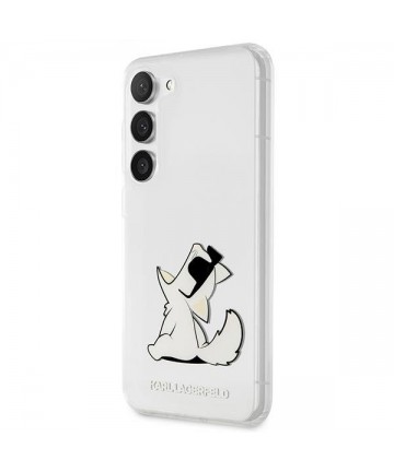 Karl Lagerfeld KLHCS23MCFNRC S23+ S916 transparent hardcase Choupette Fun