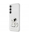 Karl Lagerfeld KLHCS23MCFNRC S23+ S916 transparent hardcase Choupette Fun