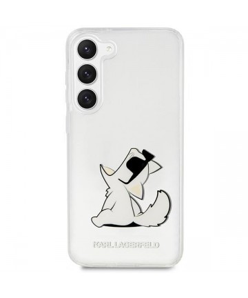 Karl Lagerfeld KLHCS23MCFNRC S23+ S916 transparent hardcase Choupette Fun