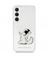 Karl Lagerfeld KLHCS23MCFNRC S23+ S916 transparent hardcase Choupette Fun