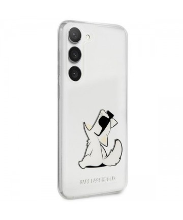 Karl Lagerfeld KLHCS23MCFNRC S23+ S916 transparent hardcase Choupette Fun