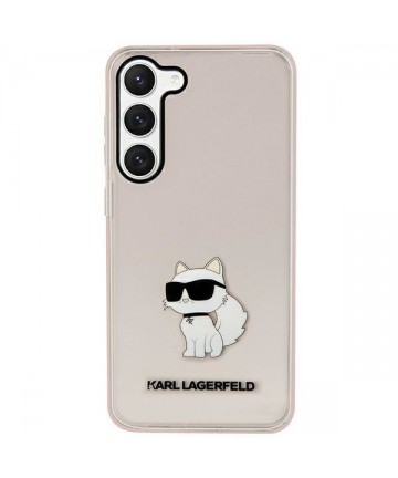 Karl Lagerfeld KLHCS23MHNCHTCP S23+ S916 pink/pink hardcase Ikonik Choupette