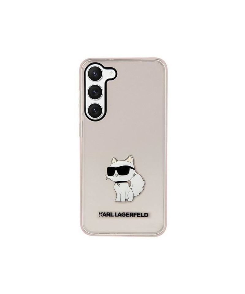 Karl Lagerfeld KLHCS23MHNCHTCP S23+ S916 pink/pink hardcase Ikonik Choupette