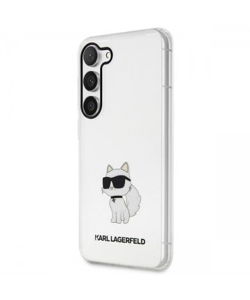 Karl Lagerfeld KLHCS23MHNCHTCT S23+ S916 transparent hardcase Ikonik Choupette