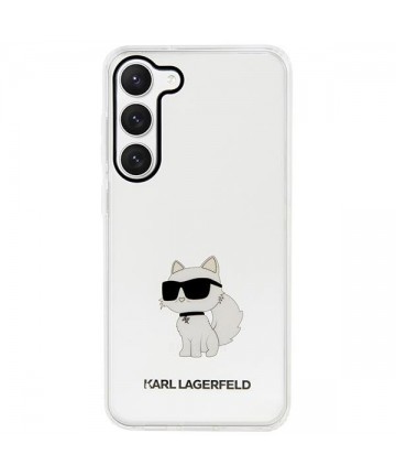 Karl Lagerfeld KLHCS23MHNCHTCT S23+ S916 transparent hardcase Ikonik Choupette