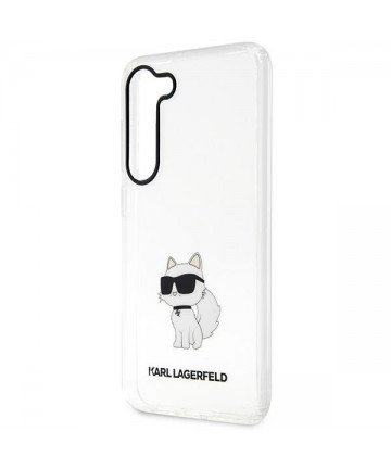 Karl Lagerfeld KLHCS23MHNCHTCT S23+ S916 transparent hardcase Ikonik Choupette