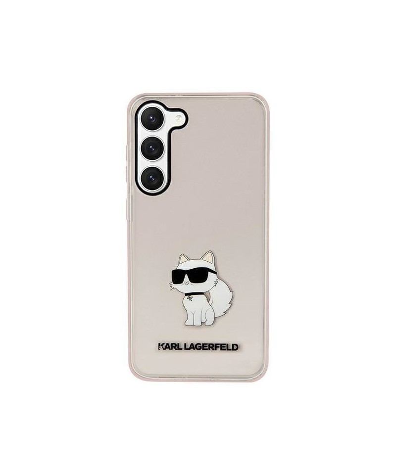 Karl Lagerfeld KLHCS23SHNCHTCP S23 S911 pink/pink hardcase Ikonik Choupette