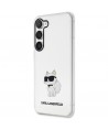 Karl Lagerfeld KLHCS23SHNCHTCT S23 S911 transparent hardcase Ikonik Choupette