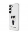 Karl Lagerfeld KLHCS23SHNIKTCT S23 S911 transparent hardcase Ikonik Karl Lagerfeld
