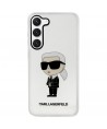 Karl Lagerfeld KLHCS23SHNIKTCT S23 S911 transparent hardcase Ikonik Karl Lagerfeld