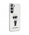 Karl Lagerfeld KLHCS23SHNIKTCT S23 S911 transparent hardcase Ikonik Karl Lagerfeld
