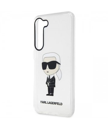 Karl Lagerfeld KLHCS23SHNIKTCT S23 S911 transparent hardcase Ikonik Karl Lagerfeld