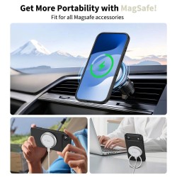 Tech-Protect Silicone MagSafe Case for iPhone 17 Air - Black