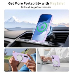 Tech-Protect Silicone MagSafe Case for iPhone 17 - Purple