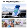 Tech-Protect Silicone MagSafe Case for iPhone 17 Pro - Purple