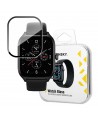 Wozinsky Full Glue Tempered Glass Tempered Glass For Xiaomi Amazfit GTS 4 9H Full Screen Cover With Black Frame
