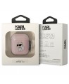 Karl Lagerfeld KLA2HNCHTCP Airpods 1/2 cover pink/pink Ikonik Choupette