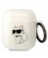 Karl Lagerfeld KLA2HNCHTCT Airpods 1/2 cover transparent Ikonik Choupette