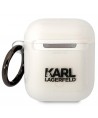 Karl Lagerfeld KLA2HNCHTCT Airpods 1/2 cover transparent Ikonik Choupette