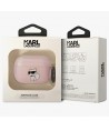 Karl Lagerfeld KLAPHNCHTCP Airpods Pro cover pink/pink Ikonik Choupette