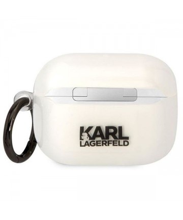 Karl Lagerfeld KLAPHNCHTCT Airpods Pro cover transparent Ikonik Choupette