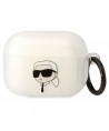 Karl Lagerfeld KLAPHNIKTCT AirPods Pro cover transparent Karl`s Head