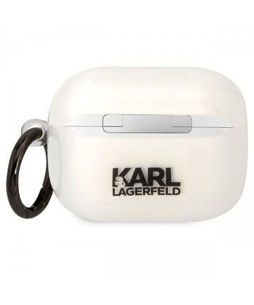 Karl Lagerfeld KLAPHNIKTCT AirPods Pro cover transparent Karl`s Head