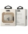 Karl Lagerfeld KLAPHNKCTGT Airpods Pro cover transparent Gliter Karl&Choupette