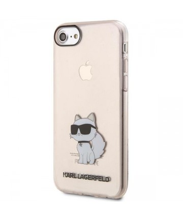 Karl Lagerfeld KLHCI8HNCHTCP iPhone 7/8/ SE 2020 / SE 2022 pink/pink hardcase Ikonik Choupette