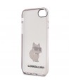 Karl Lagerfeld KLHCI8HNCHTCP iPhone 7/8/ SE 2020 / SE 2022 pink/pink hardcase Ikonik Choupette