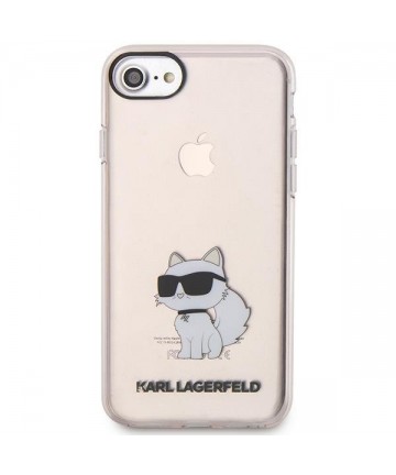 Karl Lagerfeld KLHCI8HNCHTCP iPhone 7/8/ SE 2020 / SE 2022 pink/pink hardcase Ikonik Choupette