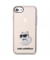 Karl Lagerfeld KLHCI8HNCHTCP iPhone 7/8/ SE 2020 / SE 2022 pink/pink hardcase Ikonik Choupette