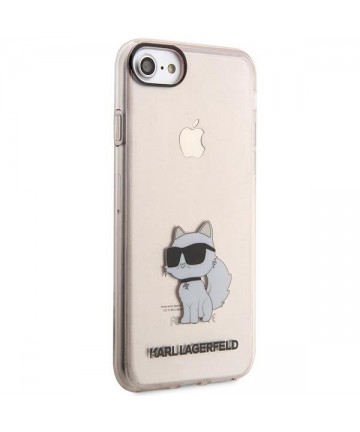 Karl Lagerfeld KLHCI8HNCHTCP iPhone 7/8/ SE 2020 / SE 2022 pink/pink hardcase Ikonik Choupette