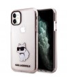 Karl Lagerfeld KLHCN61HNCHTCP iPhone 11 / Xr 6.1" pink/pink hardcase Ikonik Choupette