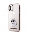 Karl Lagerfeld KLHCN61HNCHTCP iPhone 11 / Xr 6.1" pink/pink hardcase Ikonik Choupette