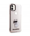 Karl Lagerfeld KLHCN61HNCHTCP iPhone 11 / Xr 6.1" pink/pink hardcase Ikonik Choupette