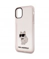 Karl Lagerfeld KLHCN61HNCHTCP iPhone 11 / Xr 6.1" pink/pink hardcase Ikonik Choupette