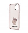 Karl Lagerfeld KLHCN61HNCHTCP iPhone 11 / Xr 6.1" pink/pink hardcase Ikonik Choupette