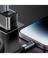 Joyroom Prism Series A16 Lightning / USB-A Cable 2.4A 1.2m with LED Display - Black