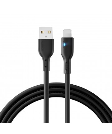 USB - Lightning 2.4A 2m cable Joyroom S-UL012A13 - black