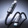 Joyroom S-A16 Pro Prism Series 30W USB-C - Lightning Cable with Display 1.2m - Black